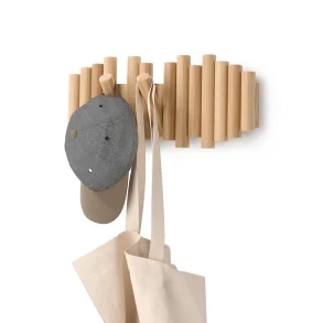 Umbra Picket 5 Rail tr knagerkke - Natur