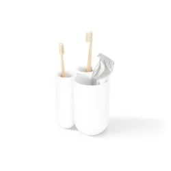 Umbra TOUCH tandbrsteholder - hvid