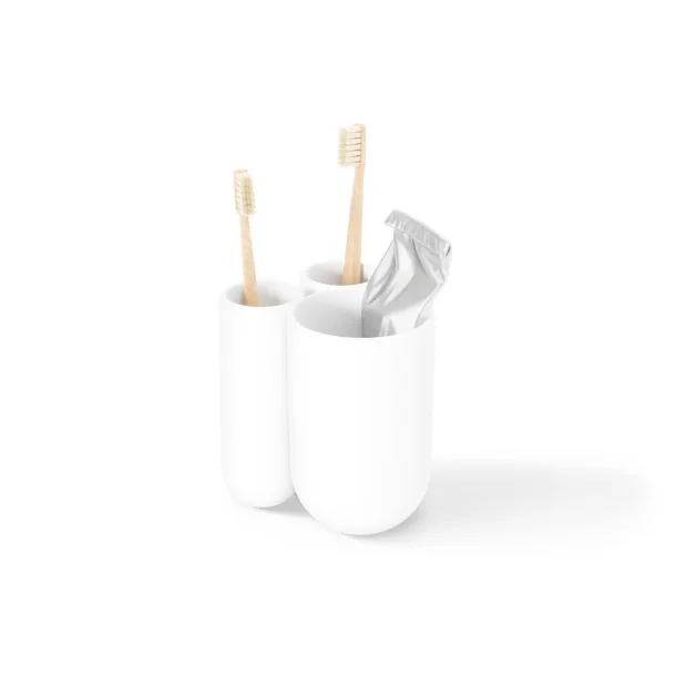 Umbra TOUCH tandbrsteholder - hvid