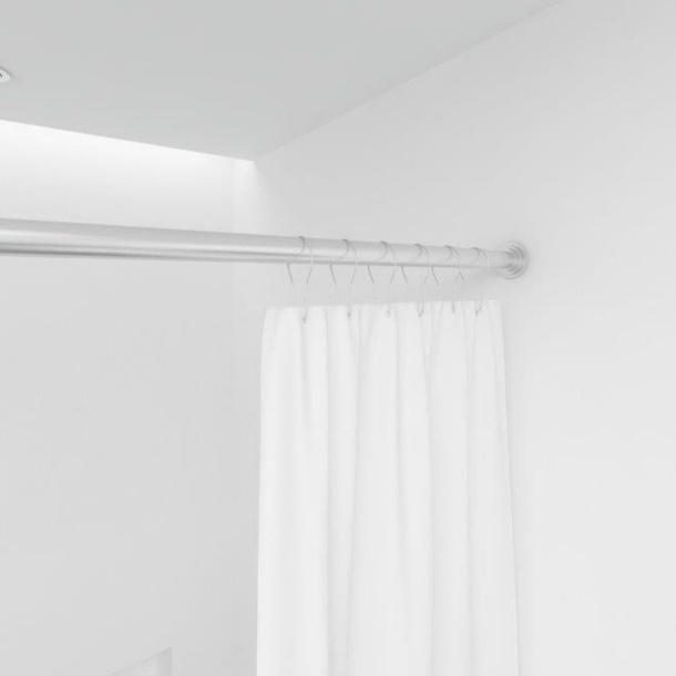 Badeforhngsstang teleskop 80 - 120 cm, krom