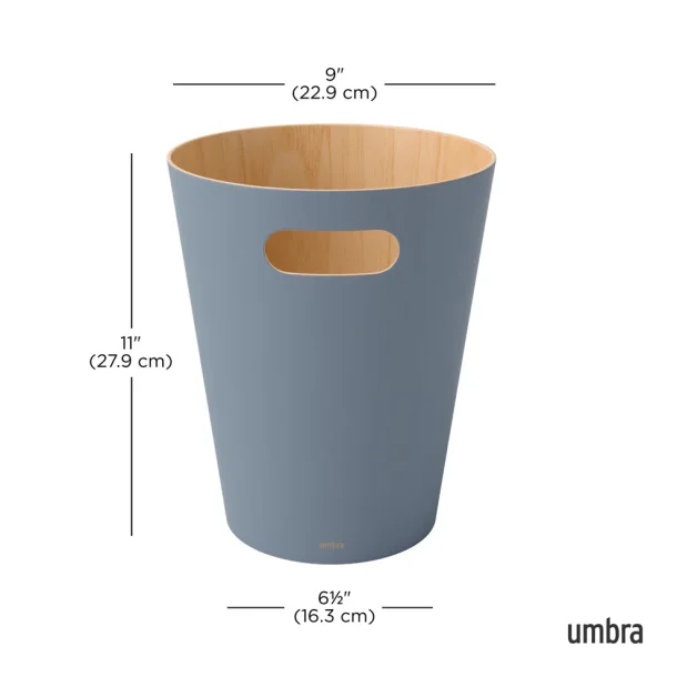  Umbra Woodrow papirkurv - Slate Blue