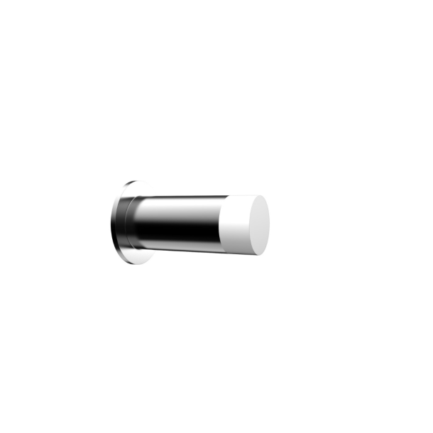 Lille drstopper m. hvid dup,  4,5 cm -  Aquatrend