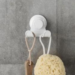 Umbra Flex selvklbende knage til bad - Hvid