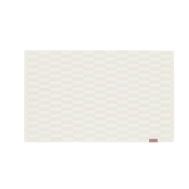 Mette Ditmer GEO bademtte 50x80 cm, Off-white