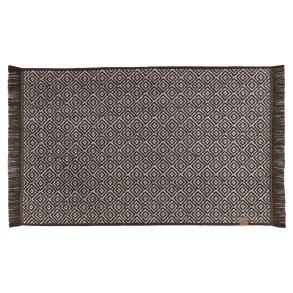 Mette Ditmer  MOROCCO badem�tte 50x80 cm, brun/hvid