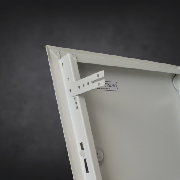 Inspektionslem 10x10 cm m. ngle - Aquatrend