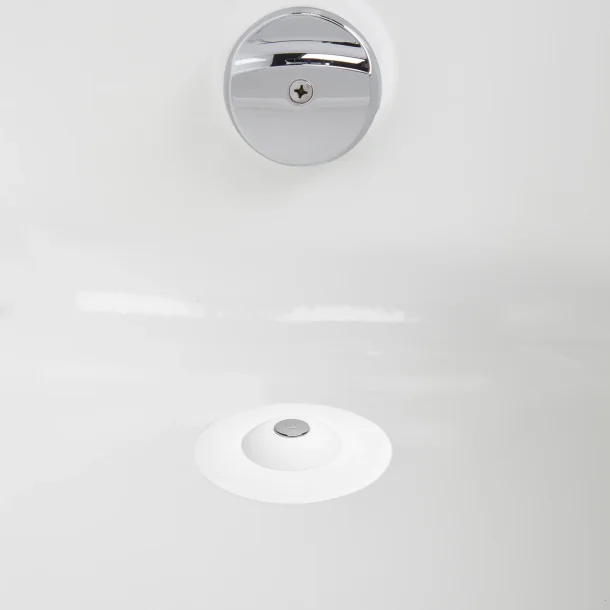 Umbra hrfanger/bundprop til aflb - hvid