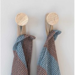 Mette Ditmer POINT Knage 2 stk. 3,3 x L2,2 cm, Eg