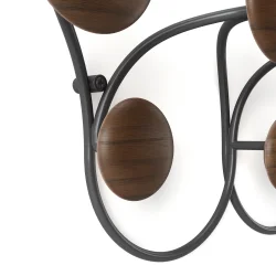 Umbra Dotsy knagerkke - Sort/valnd