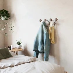 Umbra Dotsy knagerkke - Sort/valnd