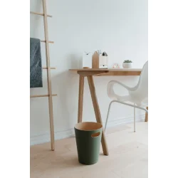 Umbra Woodrow papirkurv - grn/natur
