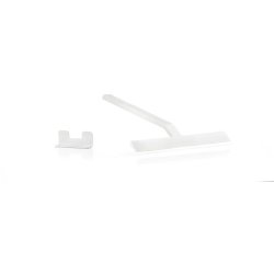 Zone Rim bruseskraber m. holder 23 x 22 cm - hvid