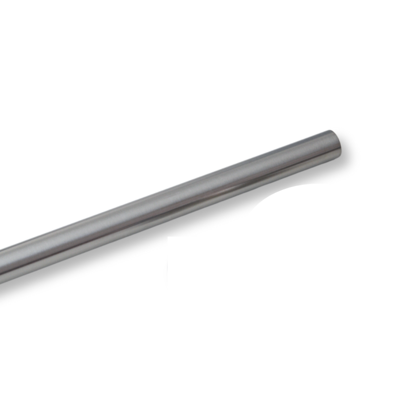 Stang til sttte 100 cm - Brstet stl look