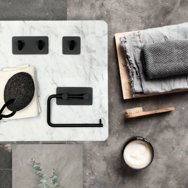 Tilbehrspakke selvklbende, sort - ELEMENTS