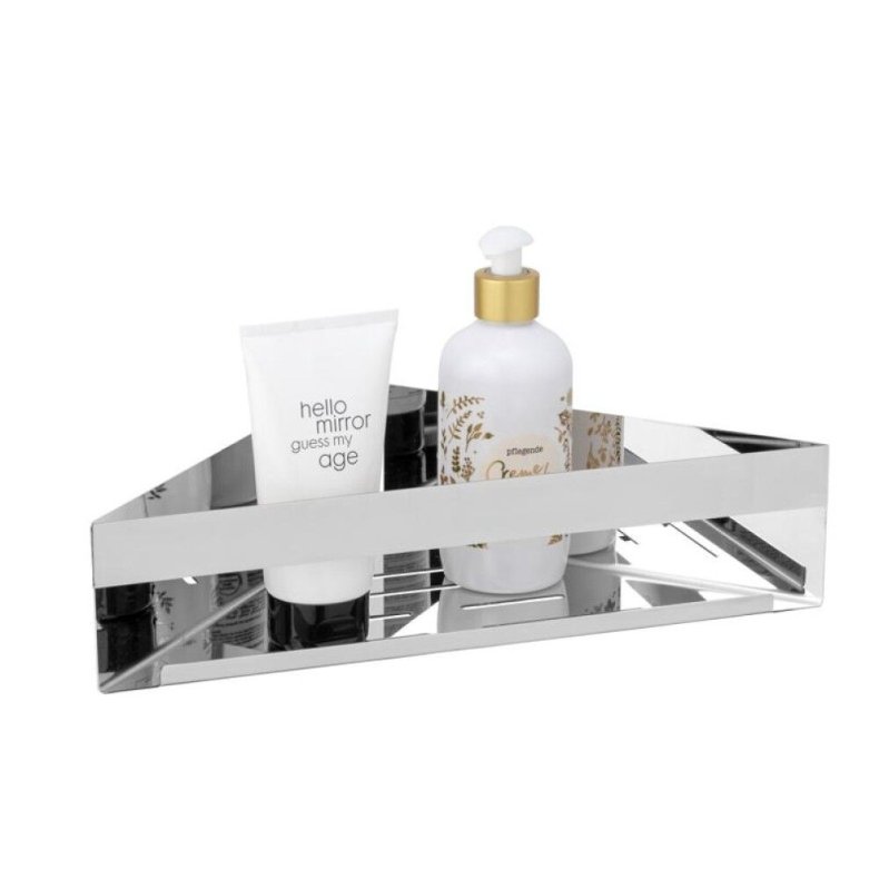 Wenko Genova selvklbende hjrnehylde TURBOLOC - krom