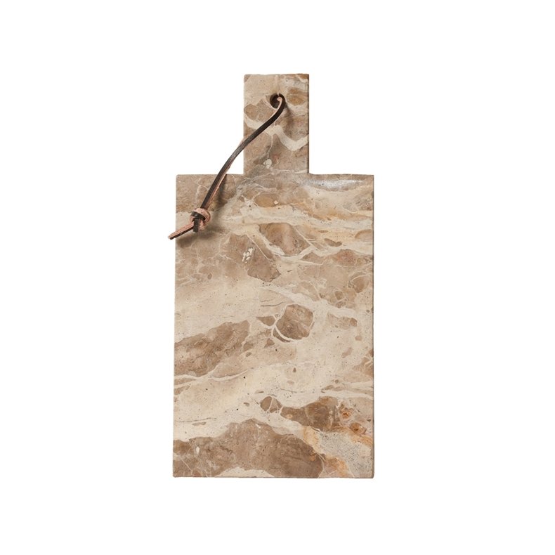 Au Maison Skrebrt, marmor, beige, 30x15 cm