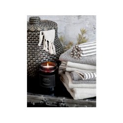 Chic Antique Kurv i flet m. lg, st af 2 - sort