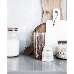 House Doctor Sukkerskl m. lg, Rustic, Gr, Bl