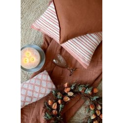 Chic Antique Aix Pudebetr�k i h�r, 50x50 cm, Terracotta