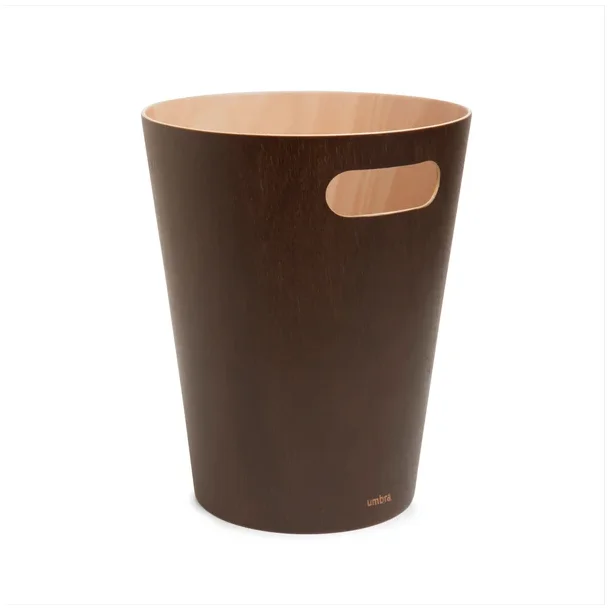 Umbra Woodrow papirkurv - espresso/natur