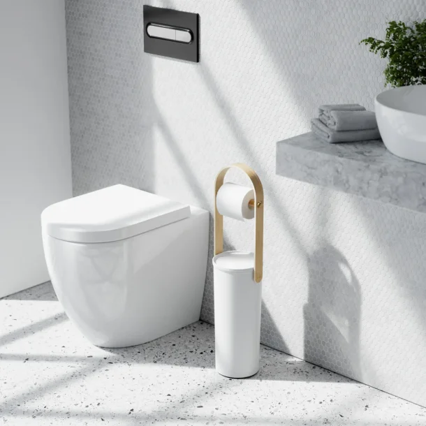 Umbra Bellwood fritstende holder til  toiletpapir