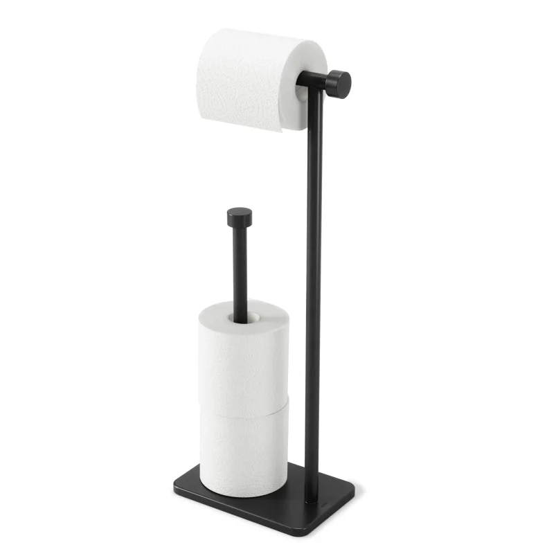 Umbra Fritstende toiletrulleholder - sort