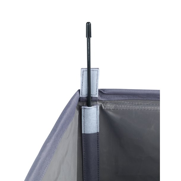 Vasketjskurv m. sortering og hjul, gr, Wenko