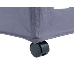 Vasketjskurv m. sortering og hjul, gr, Wenko