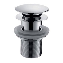 Hndvaskarmatur m. bundventil, PINAKI, krom - Bluerain