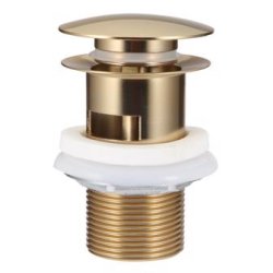 Hndvaskarmatur m. bundventil, PINAKI, messing  - Bluerain