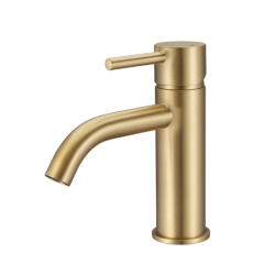 Bluerain hndvaskarmatur m. bundventil, AMANU - Mat messing