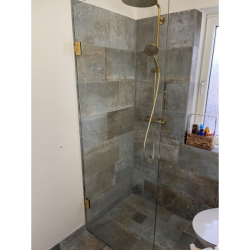 Brusedr m. messing, 8 mm glas p ml - Aquatrend