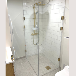 Brusedr m. messing, 8 mm glas p ml - Aquatrend