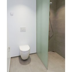 Brusevg 80x200 cm, 8 mm frostet glas