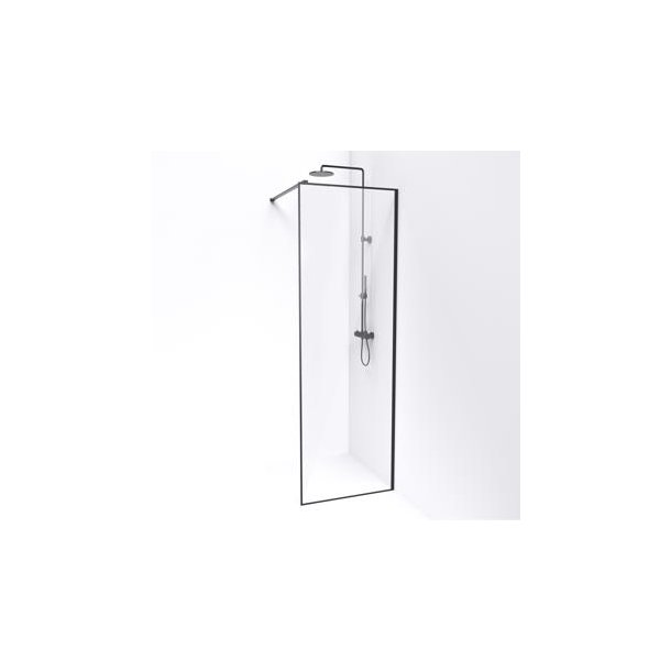 New Yorker brusevg m. sort ramme 60x200 