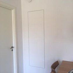 Isoleret inspektionslem 50x50 cm m. spartelkant - Aquatrend