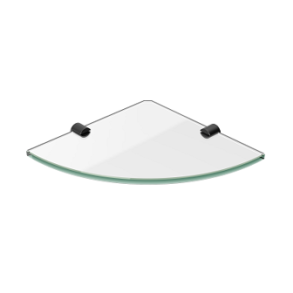 Glashylde til hj�rne m. sorte beslag  - ELEMENTS