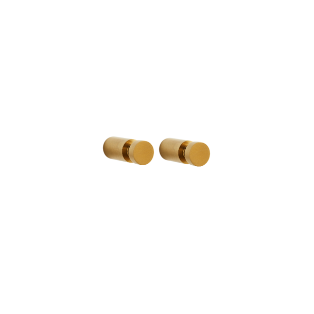 Hndkldekroge messing 2 stk. mat, IDEAL - ELEMENTS