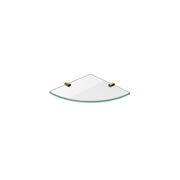 Glashylde til hjrne m. blank messing - ELEMENTS