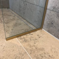 Brusevg 40x200 cm, 8 mm klart glas 