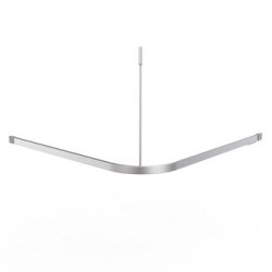 Badeforhngsstang vinkel, hjrne, alu - Aquatrend