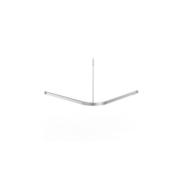 Badeforhngsstang vinkel, hjrne, alu - Aquatrend