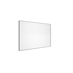 Spejl med sort ramme til badevrelse - ELEMENTS