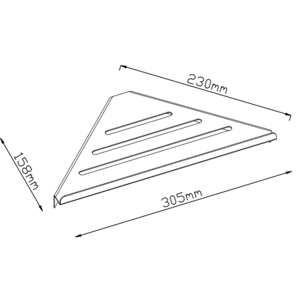 Hjrnehylde, messing, blank - ELEMENTS