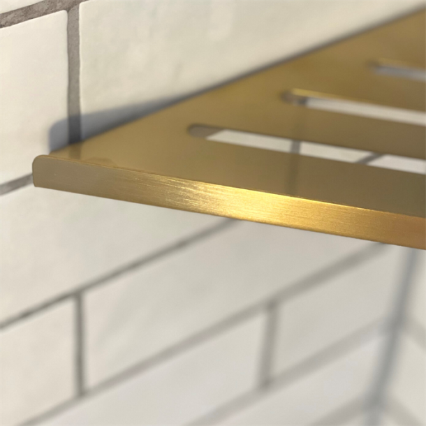 Hjrnehylde i messing, mat  - ELEMENTS