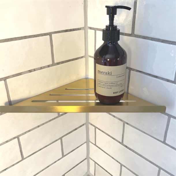 Hjrnehylde i messing, mat  - ELEMENTS