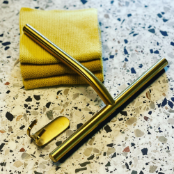 Bruseskraber brstet messing, IDEAL - ELEMENTS