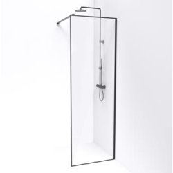 New York brusevg m. sort ramme 80x200 cm