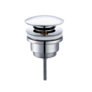 Bundventil push-up universal, krom - Aquatrend