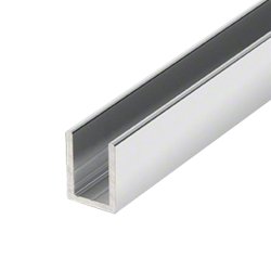 U-profil standard alu m. ttningsliste